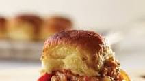 Texas Cheesesteak Sliders on Hawaiian Rolls Texas Cheesesteak Sliders on Hawaiian Rolls