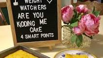Are you kidding me cake Weight Watchers Style Are you kidding me cake Weight Watchers Style