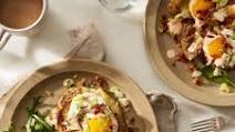 Smashed Potatoes With Bacon & Eggs Smashed Potatoes With Bacon & Eggs