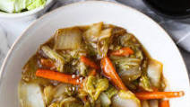 Chinese Restaurant Style Stir Fried Napa Cabbage Chinese Restaurant Style Stir Fried Napa Cabbage