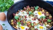 Breakfast Potato Hash with Eggs Recipe Breakfast Potato Hash with Eggs Recipe