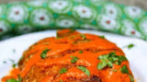 Blue Cheese Stuffed Chicken with Buffalo Sauce Blue Cheese Stuffed Chicken with Buffalo Sauce