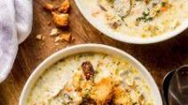 Creamy Chicken and Mushroom Soup Creamy Chicken and Mushroom Soup