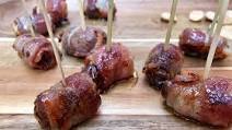 Bacon Wrapped Dates With Honey & Sriracha Salt Bacon Wrapped Dates With Honey & Sriracha Salt