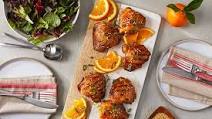 Orange Ginger Chicken Thighs Orange Ginger Chicken Thighs
