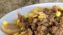 Layered Hamburger Potato Casserole Layered Hamburger Potato Casserole