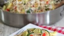 Vegetable Spaghetti with Garlic Olive Oil Vegetable Spaghetti with Garlic Olive Oil