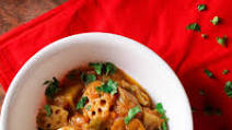 Lotus root (bhae) ki sabzi with potatoes Lotus root (bhae) ki sabzi with potatoes