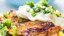 Chipotle's Chicken Burrito Bowl with Cilantro Lime Rice Chipotle's Chicken Burrito Bowl with Cilantro Lime Rice