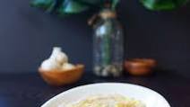Easy garlic white bean purée (with vegan option) Easy garlic white bean purée (with vegan option)