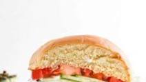 Perfectly Juicy Chicken Burger - Greek inspired Perfectly Juicy Chicken Burger - Greek inspired