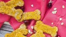 Sweet Potato, Cranberry, and Oat Dog Treats Sweet Potato, Cranberry, and Oat Dog Treats