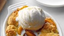 Peach Cobbler for Two Peach Cobbler for Two
