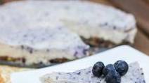 Raw, Vegan, Blueberry Cheesecake Raw, Vegan, Blueberry Cheesecake