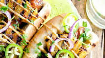 Hawaiian Hot Dogs with Grilled Pineapple and Teriyaki Mayo Hawaiian Hot Dogs with Grilled Pineapple and Teriyaki Mayo