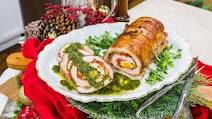 Argentinian-Style Stuffed Pork Loin with Chimichurri Argentinian-Style Stuffed Pork Loin with Chimichurri