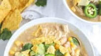 Easy White Chicken Chili Recipe (Stovetop or Crockpot) Easy White Chicken Chili Recipe (Stovetop or Crockpot)
