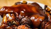 Braised Pork Trotter With Mushrooms & Chestnut Braised Pork Trotter With Mushrooms & Chestnut