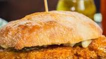 Southern fried chicken burgers Southern fried chicken burgers