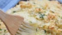No Yeast Roasted Garlic Bread No Yeast Roasted Garlic Bread