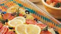 Mediterranean Baked Fish Mediterranean Baked Fish