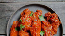 Spicy Korean Fried Chicken Wings Spicy Korean Fried Chicken Wings
