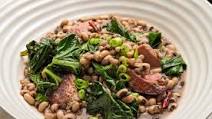 Black-Eyed Peas With Ham Hock and Collards Black-Eyed Peas With Ham Hock and Collards