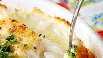 Baked Cod in Cream Sauce Baked Cod in Cream Sauce