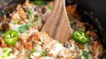 Slow Cooker Mexican Quinoa Casserole Slow Cooker Mexican Quinoa Casserole