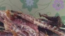 Homemade Dehydrated Fish Chew Dog Treats Homemade Dehydrated Fish Chew Dog Treats