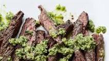 Tuscan Skirt Steak with Salsa Verde Tuscan Skirt Steak with Salsa Verde