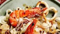 Mixed seafood noodles Mixed seafood noodles