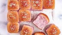 Fluffy Pull-Apart Purple Sweet Potato Milk Bread Buns Fluffy Pull-Apart Purple Sweet Potato Milk Bread Buns