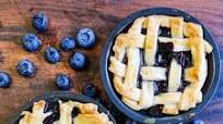 Mini Blueberry Pie with a Lattice Top Mini Blueberry Pie with a Lattice Top