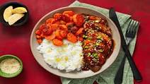 Bulgogi Pork Tenderloin with Roasted Carrots & Lemony Rice Bulgogi Pork Tenderloin with Roasted Carrots & Lemony Rice