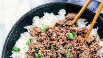 Korean Ground Beef and Rice Bowls Korean Ground Beef and Rice Bowls