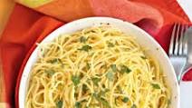 Spaghetti with Garlic and Olive Oil Spaghetti with Garlic and Olive Oil