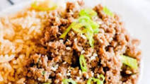 Healthy Korean Beef with Brown Rice Healthy Korean Beef with Brown Rice
