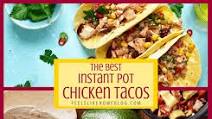 The Best Instant Pot Chicken Tacos with Beans and Rice The Best Instant Pot Chicken Tacos with Beans and Rice
