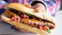 Choripán con Chimichurri – Uruguayan or Argentinian Choripán con Chimichurri – Uruguayan or Argentinian