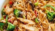 Chicken Stir Fry with Rice Noodles (30 minute meal) Chicken Stir Fry with Rice Noodles (30 minute meal)