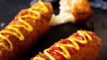 Korean Cheese Corn Dog Korean Cheese Corn Dog