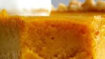 Thanksgiving Dessert: Pumpkin Pie made with fresh Pumpkin Thanksgiving Dessert: Pumpkin Pie made with fresh Pumpkin