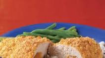 Crunchy Cheese-Stuffed Chicken Crunchy Cheese-Stuffed Chicken