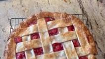 Baked Fresh Cherry Pie Baked Fresh Cherry Pie