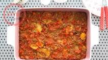 Baked Potatoes With Ground Beef Sauce Baked Potatoes With Ground Beef Sauce