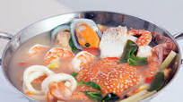 Tom Yum Po Taek (Spicy and Sour Soup with Seafood) Tom Yum Po Taek (Spicy and Sour Soup with Seafood)