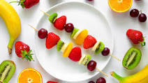 Vegan and Plant Based Fruit Kabobs-Healthy Snacks Vegan and Plant Based Fruit Kabobs-Healthy Snacks