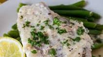 Grilled Haddock {with Lemon Cream Sauce} Grilled Haddock {with Lemon Cream Sauce}