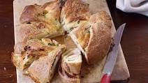 Savoury brioche couronne Savoury brioche couronne